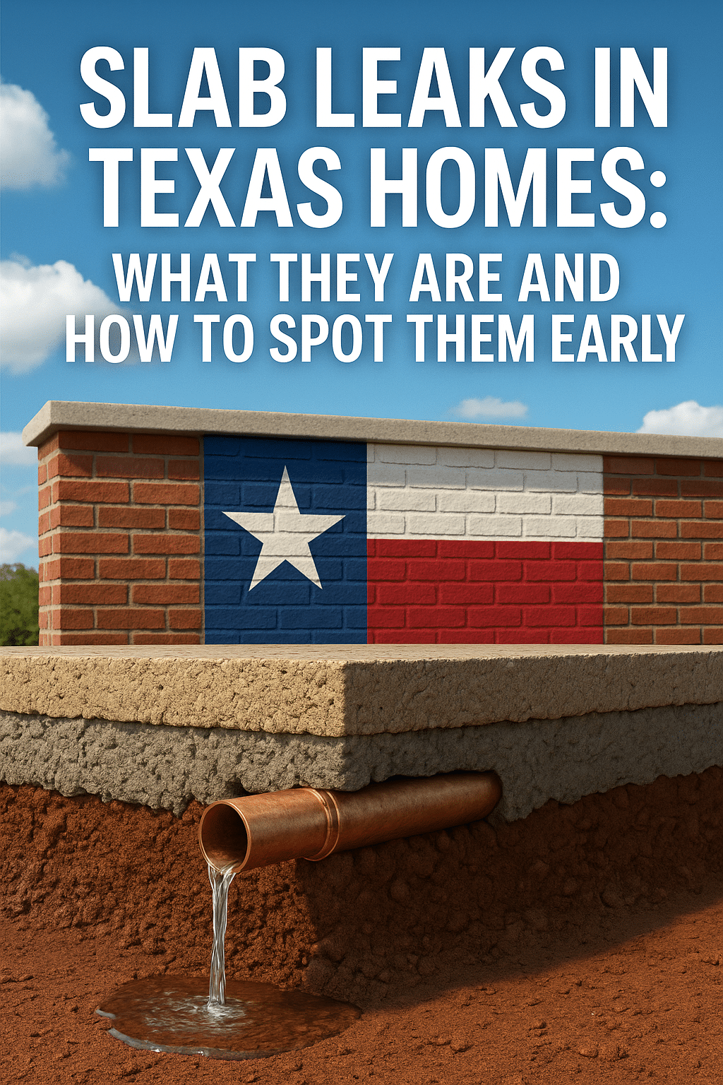 Slab Leaks in Texas Homes: What They Are and How to Spot Them Early